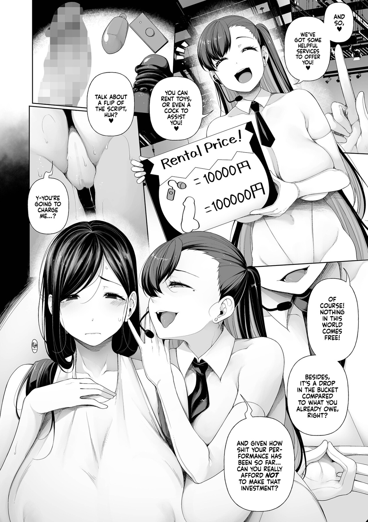 Hentai Manga Comic-Debt Settlement Variety Gameshow 2-Read-6